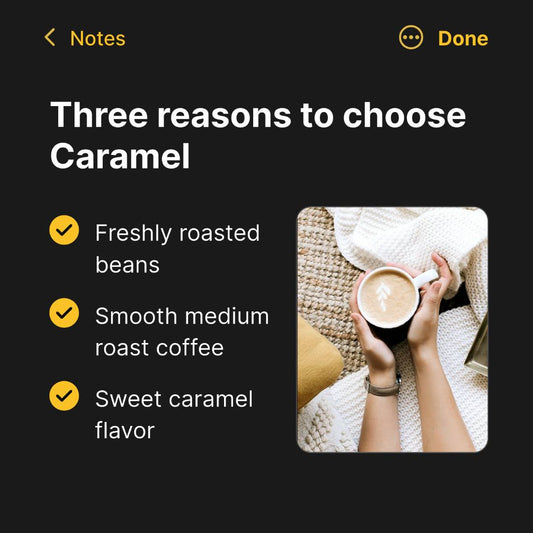Caramel Coffee
